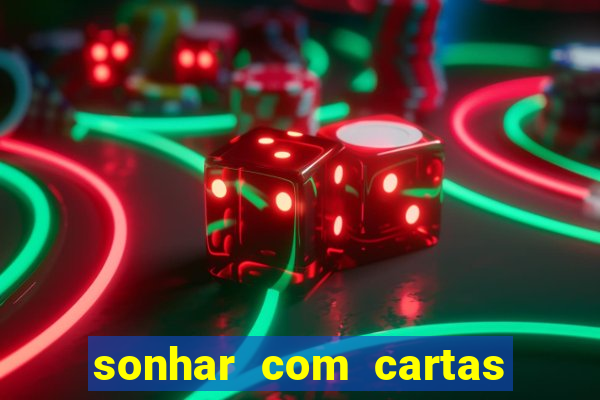 sonhar com cartas de baralho no chao